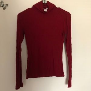 Forever 21 Red Turtleneck NWOT